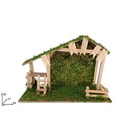 Capanna per Presepe - 30x17x44cmDue Esse