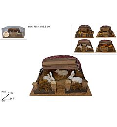 Scenatio Cortile con Animali - AssortitiDue Esse