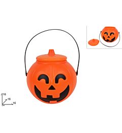 Cestello Halloween per Dolci – Zucca con CoperchioDue Esse