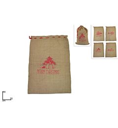 Sacco in Juta Marry Christmas - 80x55cmDue Esse