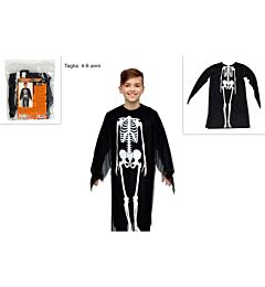 Costume Halloween - Scheletro - 4/6 Anni