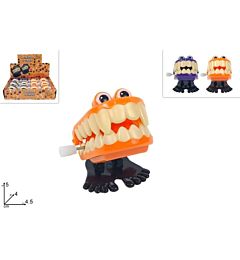 Decorazione Halloween - Dentiera a Molla