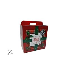 BOX PANETTONE SCENARIO DI NATALE 330X240X340 BOX XMAS 2