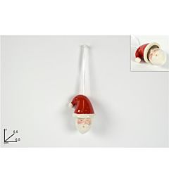 CAMPANELLINO CAPPELLO ROSSO C/VISO BABBO NATALE HY8777R-1Due Esse