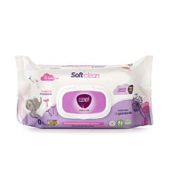 Clendy Salviette Imbevute Soft Clean Gardenia - 72pzClendy