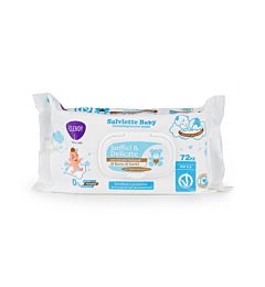 Clendy Salviette Detergenti Baby Burro di Karitè - 72pzClendy
