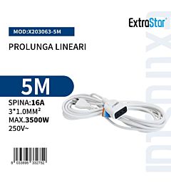 Prolinga Lineare Spina 16A - 5mExtrastar