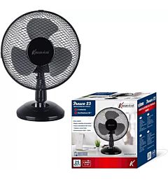 VENTILATORE DA TAVOLO - NERO 25WKasaviva