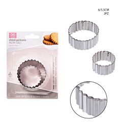 STAMPO DOLCI TONDO 5,5-6CM 2PZDc Casa