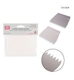 DC CASA RASCHIETTO DOLCI PLAST, DENTATO 15X12CMDc Casa
