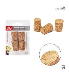 DC CASA TAPPO BOTTIGLIA (18-23)X30MM 4PZDc Casa