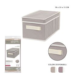 Dimorae Contenitore TNT con Manico & Coperchio - 18x33x15cmDimorae