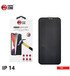MY PHONE ZONE PELLICOLA VETRO TEMPERATO IPHONE 14 ANTISPY