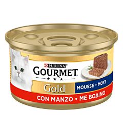 Gourmet Gold - Mousse con Manzo - 85g