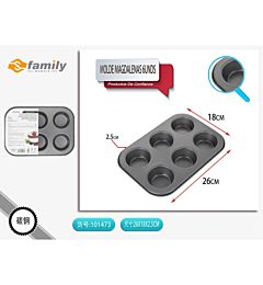 STAMPO PER TORTINE 6PZ