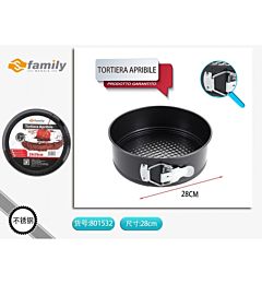 TORTIERA APRIBILE 28CMS Family