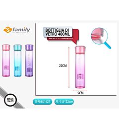BOTTIGLIA DI VETRO 400ML