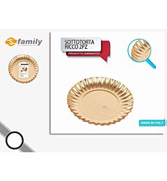 Sfamily Sottotorta Oro Riccio Ø24cm - 2pz