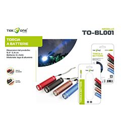 TEKONE MINI TORCIA LED - BL001Tek One Tecnology