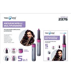 Asciugacapelli Multifunzine 5in1 - 1000WTekone