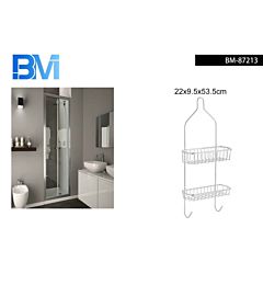 MENSOLA BAGNO 2 PIANI DA APPENDEREBm