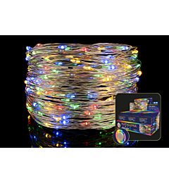 180 Micro LED Multicolor Esterno - 8 Giochi Luce - 18mNataluna