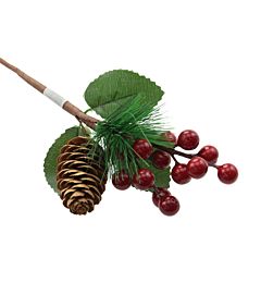 Pick con Pigna & Bacche 20cm - 15/189Nataluna