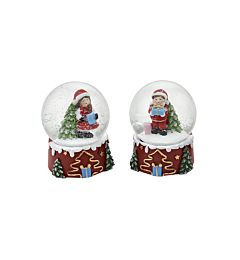 Palla di Neve in Vetro - Ø6,5x9cmNataluna