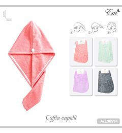 CUFFIA ASCIUGACAPELLI - ASSORTITIEm