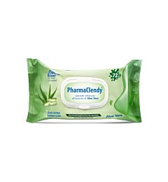 PharmaClendy Salviette Imbevute Aloe - 72 pzClendy