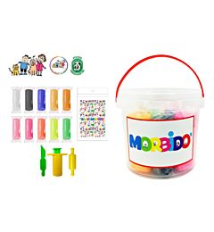 PLASTILINA SECCHIELLO 1.3KG - 10PZ
