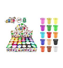 PLASTILINA BARATTOLO 100G ASSORTITI