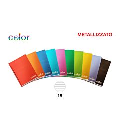 QUADERNO RIGIDO A4 METAL - RIGO 1R