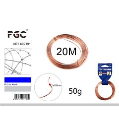 FGC Filo in Rame - 0,6mm/20mFgc