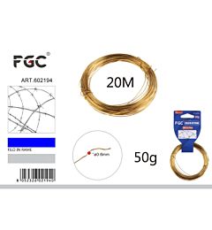 FGC Filo in Ottone - 0,6mm/20mFgc