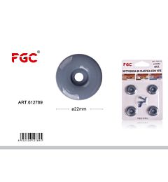 FGC Sottosedia con Vite Ø22mm - 4pzFgc