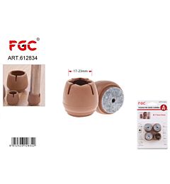 FGC Sottosedia Antirumore Ø17/23mm - 4pzFgc