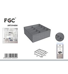 FGC Custodia a 8 Scomparti - 32x32x12cmFgc