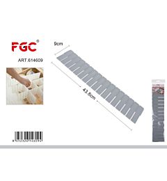 FGC Separetore per Cassetti - 43,8x9cm - 2pzFgc