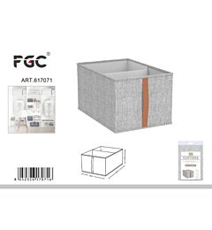 FGC Box Custodia 2 Scomparti - 40x30x20cmFgc
