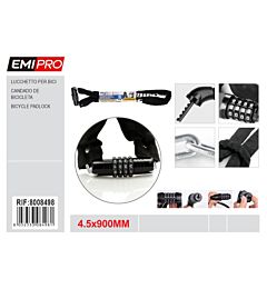 Emi Lucchetto per Bici a Combinazione - 4.5x900mm