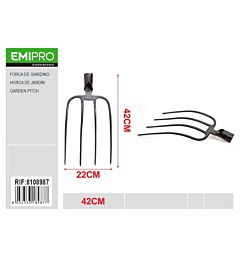 EMI Testa di Forca da Giardino - 22x42cmEmi