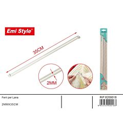 Emi Ferri da Maglia 35cm - 2mmEmi