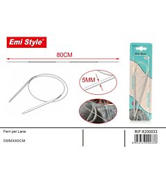 Emi Ferri da Maglia Circolari 80cm - 5mm