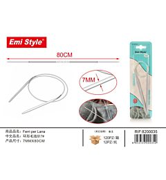 Emi Ferri da Maglia Circolari 80cm - 7mm