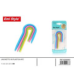 Emi Aghi da Maglia Forma U - 4pz