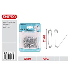 Emi Spille di Sicurezza 32mm - 70pz
