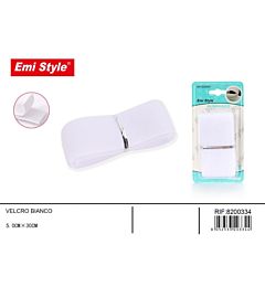 Emi Velcro 5x30cm - Bianco