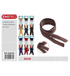 Emi Cerniera Lampo Nylon Assortiti - 60cm