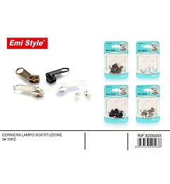 Emi Cursori Ricambo Cerniera 3# - 10pz